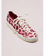 Kate Spade,keds x kate spade new york kickstart leopard satin sneakers,Pink