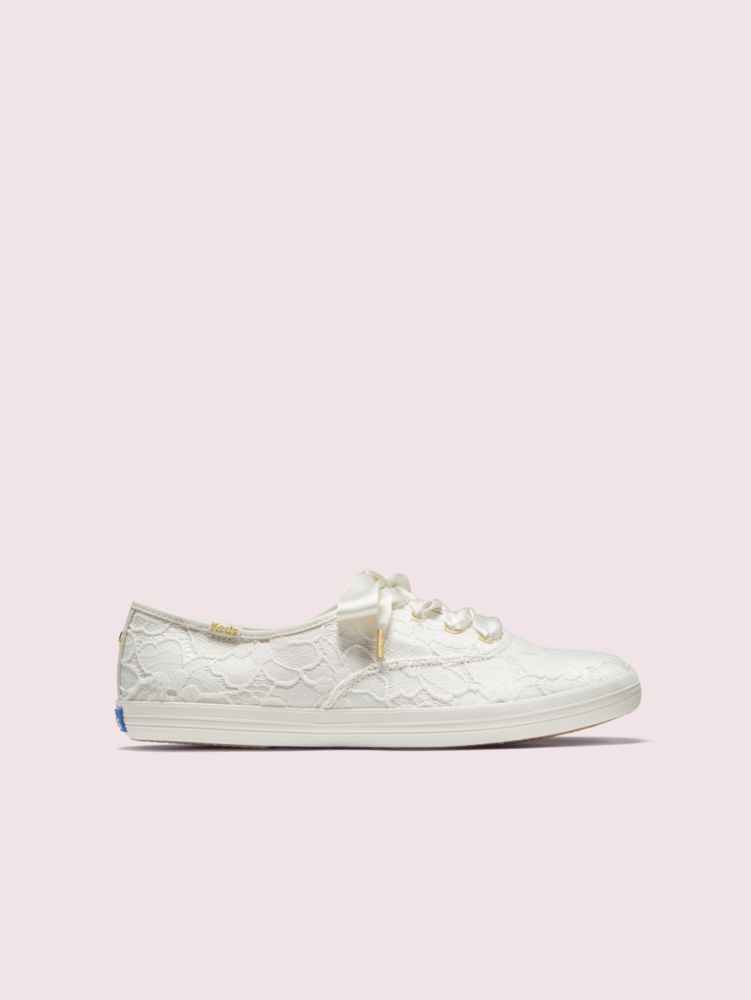 Keds white lace on sale sneakers