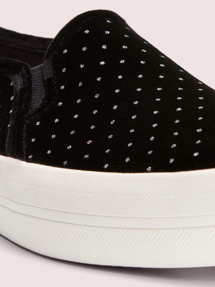 Keds x kate spade new york triple on sale decker velvet bow sneakers