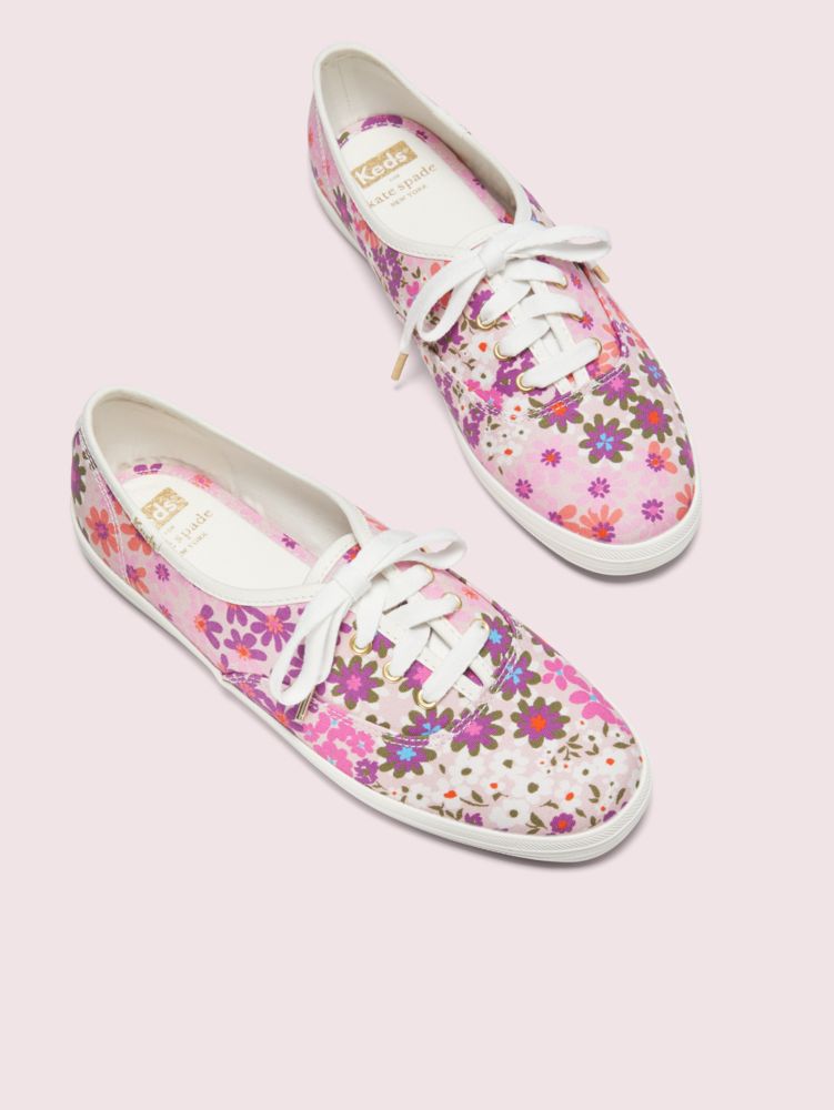 Keds X Kate Spade New York Champion Pacific Petals Sneakers | Kate