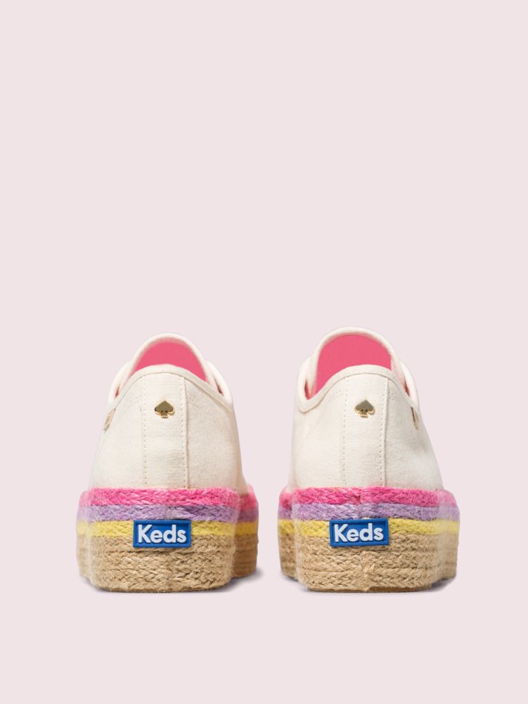 Women's keds x kate spade cheap new york triple kick confetti