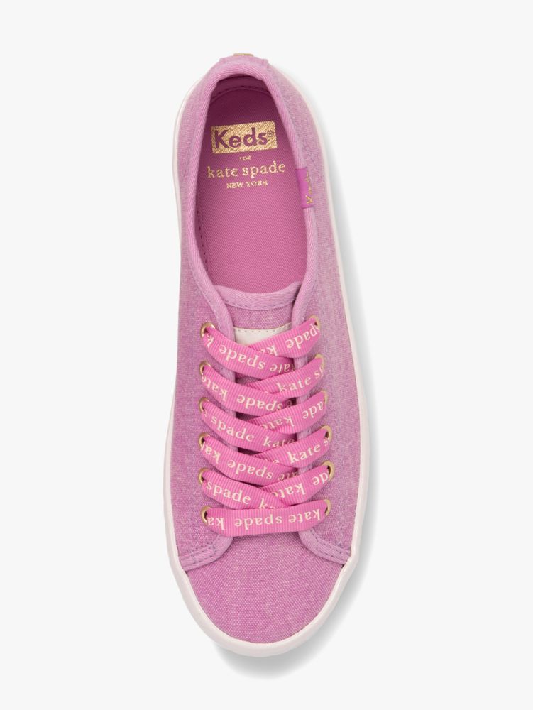 Keds X Kate Spade New York Kickstart Logo Foxing Sneakers Kate Spade New York Kate Spade New York
