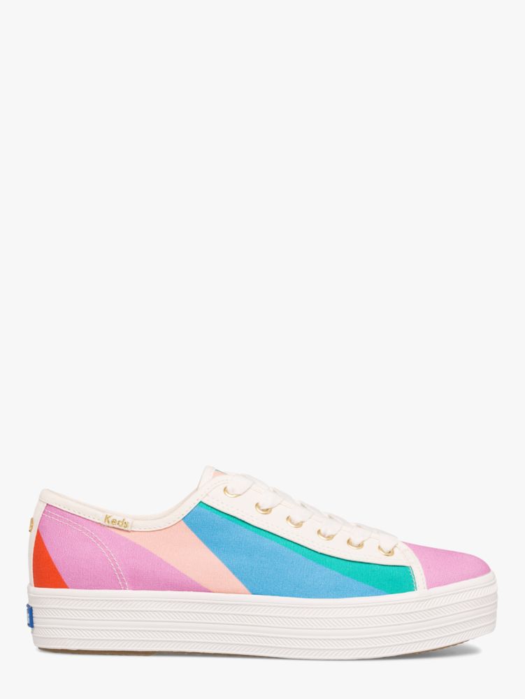 Striped keds best sale