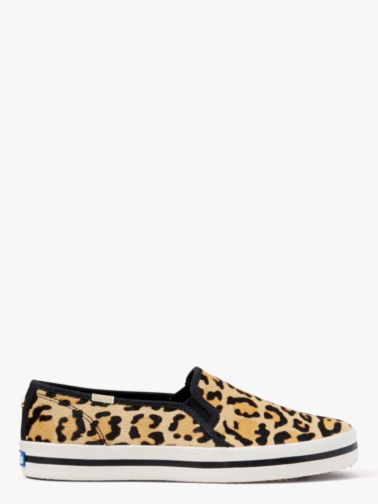 Kate Spade,keds x kate spade new york double decker leopard-print sneakers,sneakers,Casual,No Color