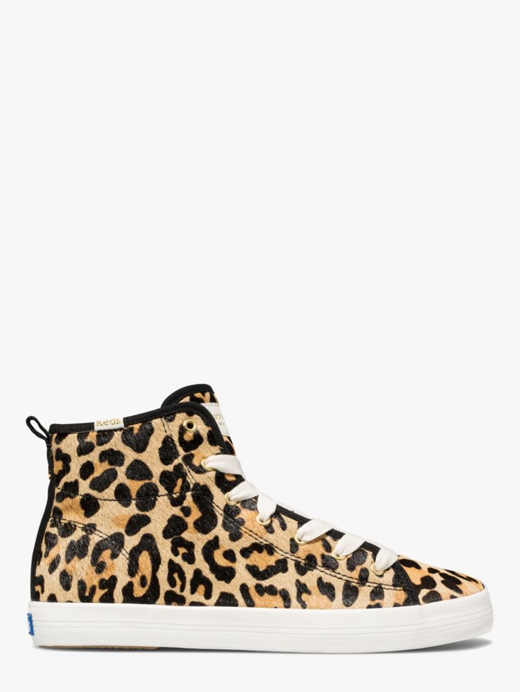 Keds X Kate Spade New York Kickstart Hi Leopard Sneakers | Kate 