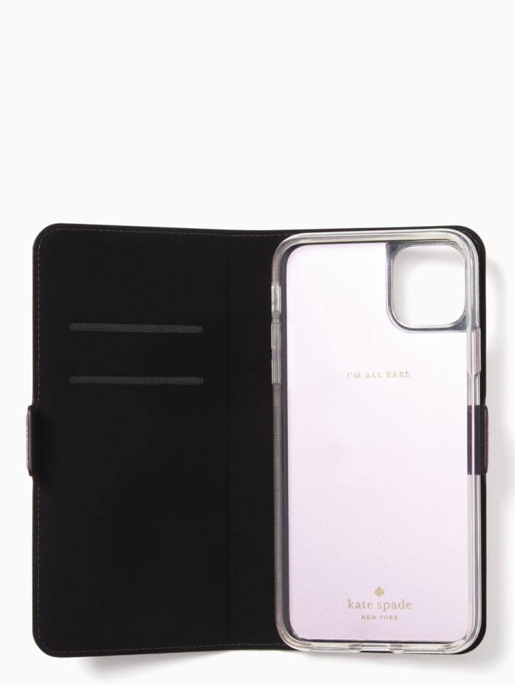 Kate Spade,iphone cases glitter folio iphone 11 pro max case,crossbody bags,