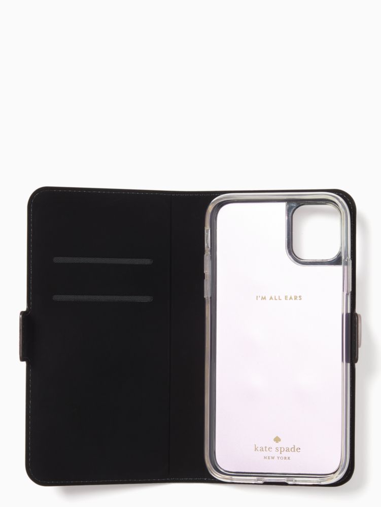 Kate Spade,iphone cases glitter folio iphone 11 case,crossbody bags,