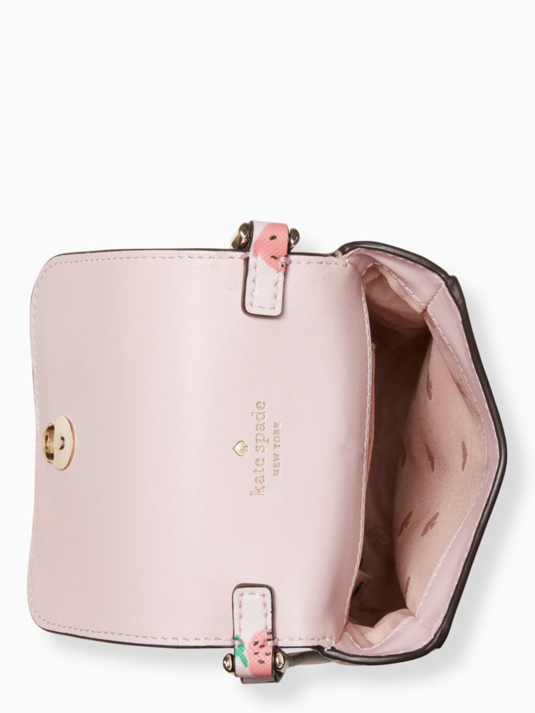 Kate Spade,Staci Wild Strawberries North South Flap Phone Crossbody,