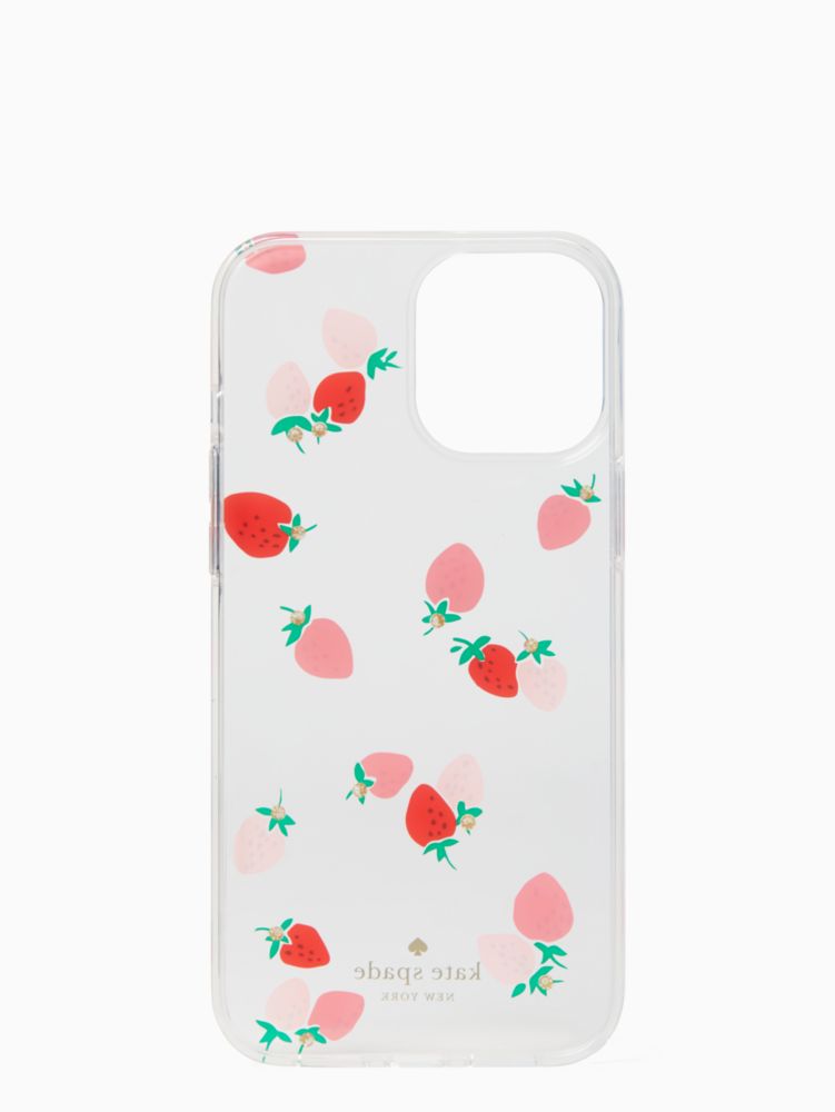 Strawberry With Gems Iphone 12 Pro Max Case Kate Spade Outlet