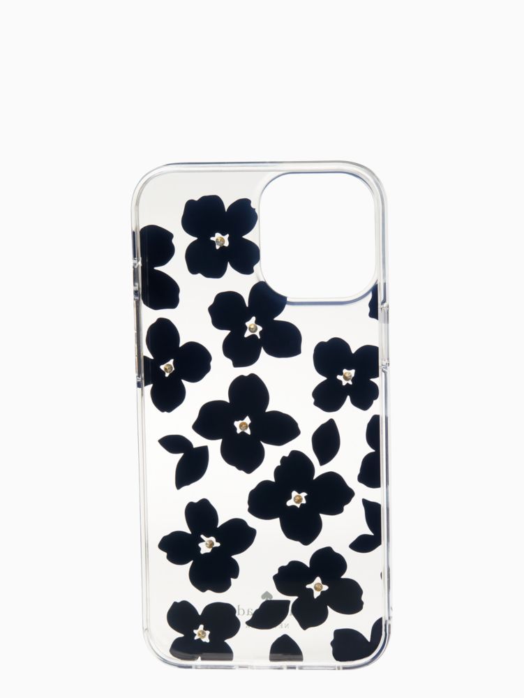 Kate Spade,jeweled graphic blooms printed iphone 12 pro max case,Multi