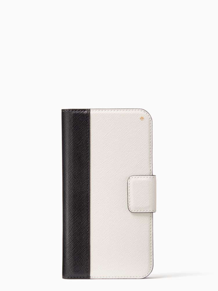Kate Spade,colorblock iphone x & xs folio case,