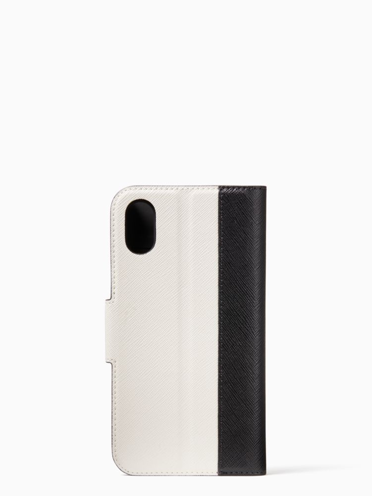 Kate Spade,colorblock iphone x & xs folio case,