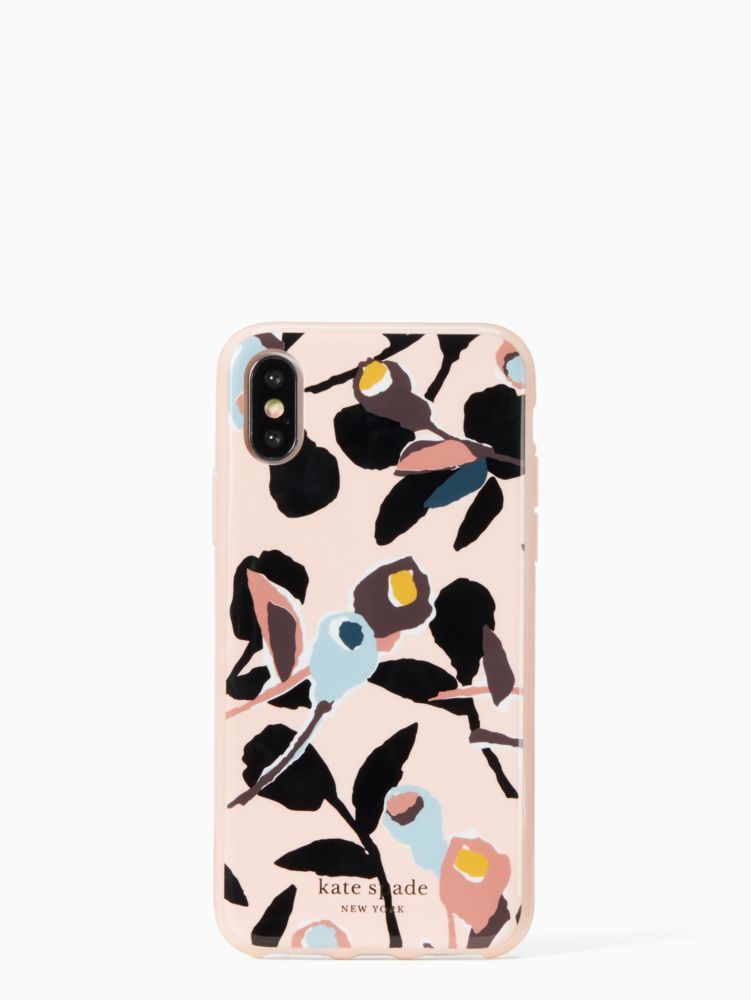 Kate Spade,paper rose iphone xs case,
