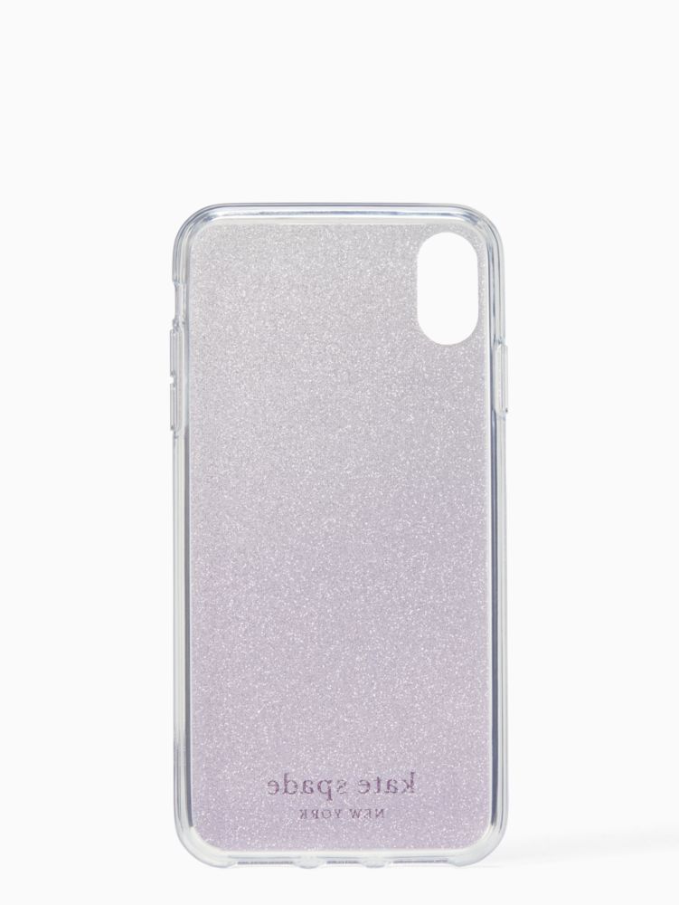 Kate Spade,flexible glitter iPhone xs max case,phone cases,