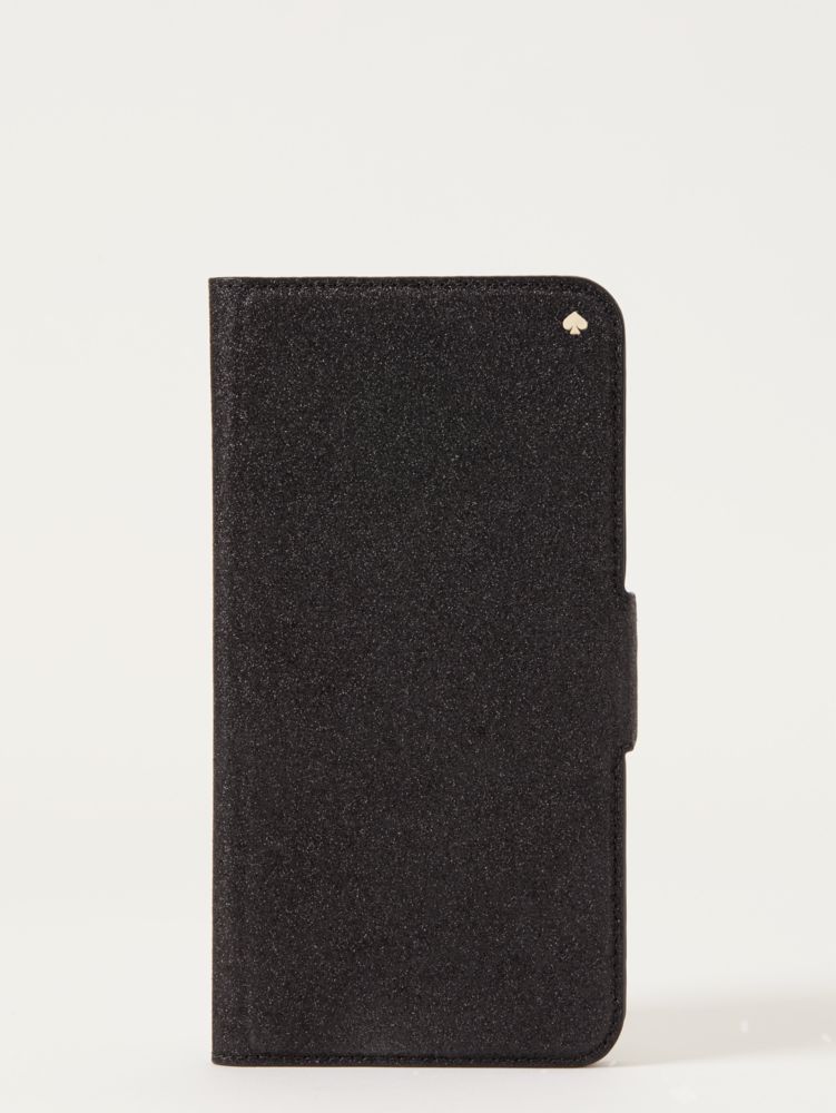 Kate Spade,iphone cases glitter wrap folio iphone xs max case,