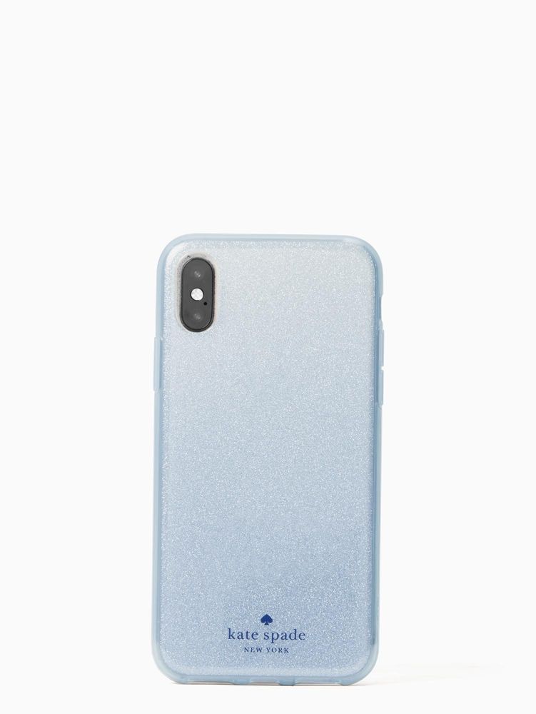 Kate Spade,ombre glitter resin iPhone x/xs case,phone cases,