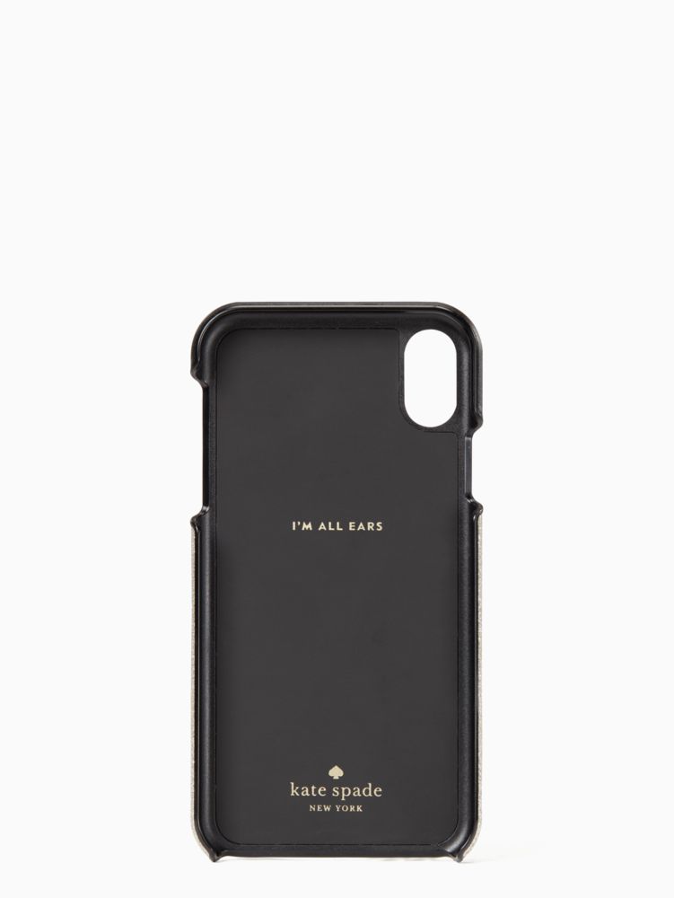 Kate Spade,iphone cases penguin applique iphone xr case,