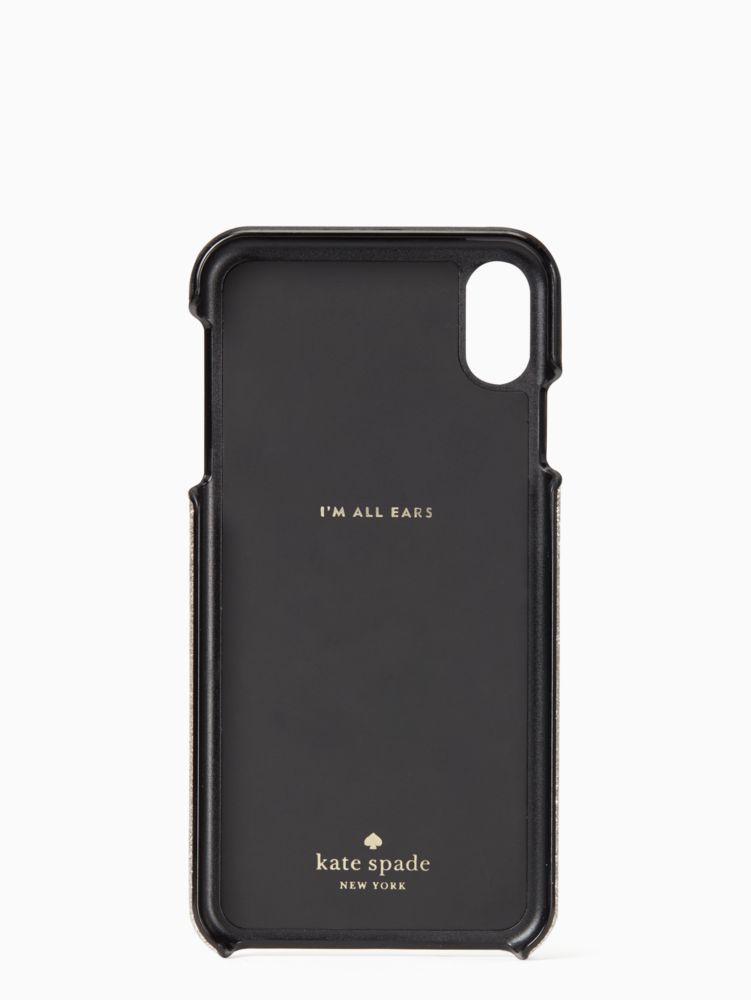 Kate Spade,iphone cases penguin applique iphone xs max case,