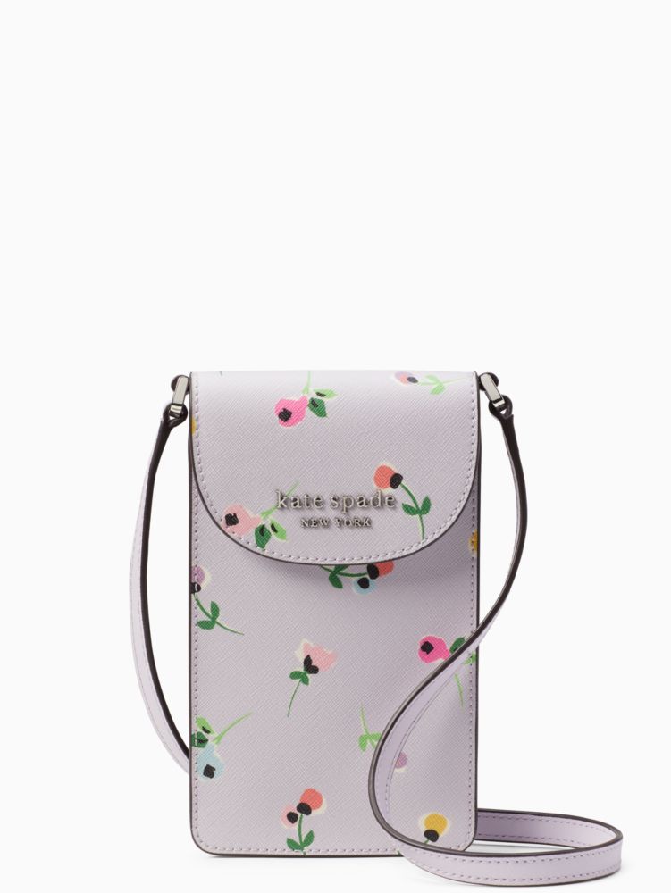 Cameron Floral Ditsy North South Flap Phone Crossbody Kate Spade Outlet Kate Spade Outlet