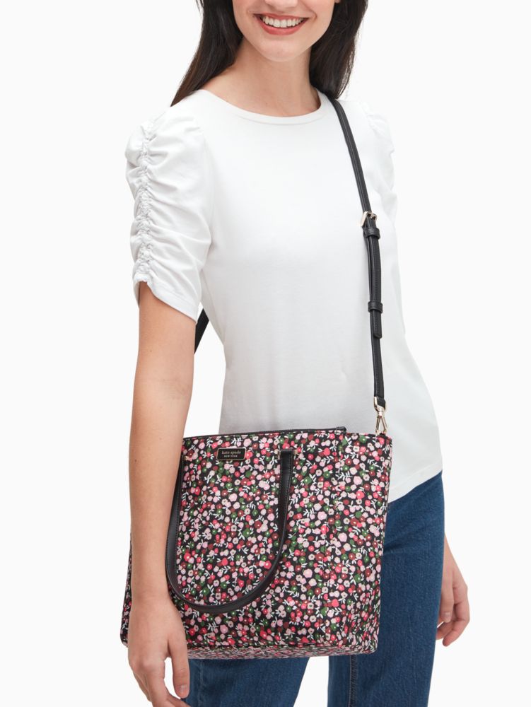 Dawn Park Ave Floral Medium Satchel | Kate Spade Outlet  display picture 2