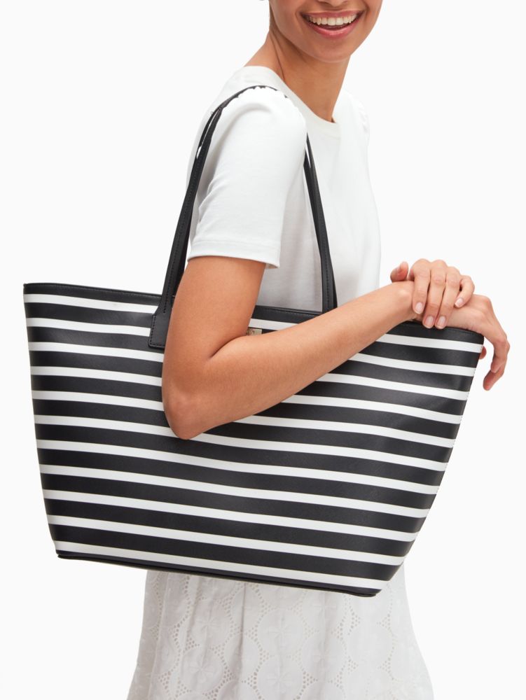 Kate Spade New York SHORE STREET outlet SAILING STRIPE MARGARETA TOTE