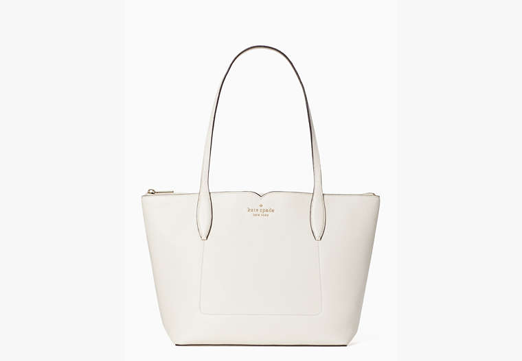 Kate Spade,harlow tote,tote bags,Parchment image number 0