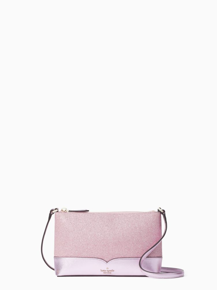 Glitter kate hot sale spade crossbody