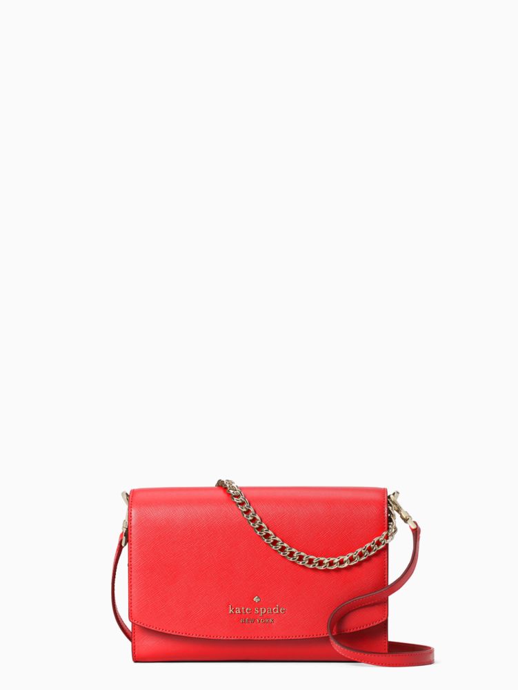 Kate Spade,カーソン コンバーチブル クロスボディ,バッグ,デジタルレッド