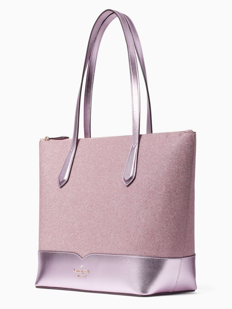 Kate Spade New York Lola Glitter Tote