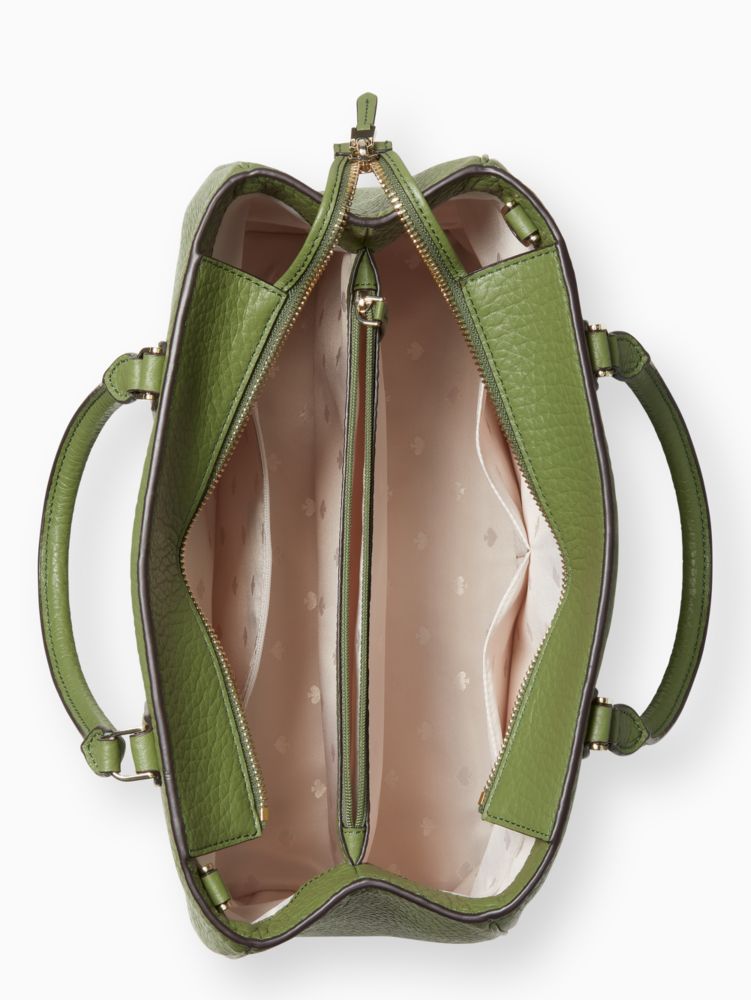 Kate Spade,レイトン ラージ サッチェル,バッグ,エンチャンテッドグリーン