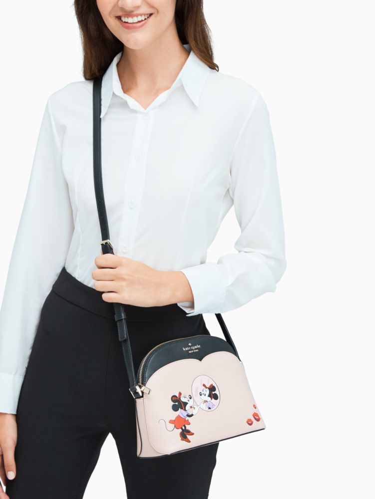 Disney X Kate Spade New York Minnie Mouse Dome Crossbody Bag