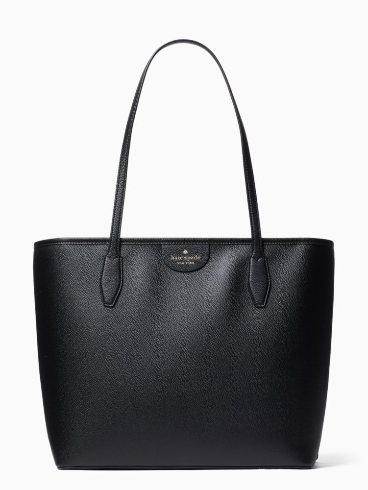 Kate Spade,lori tote,tote bags,Black