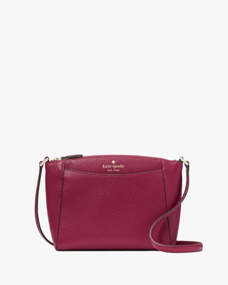 Kate spade purse black best sale and pink