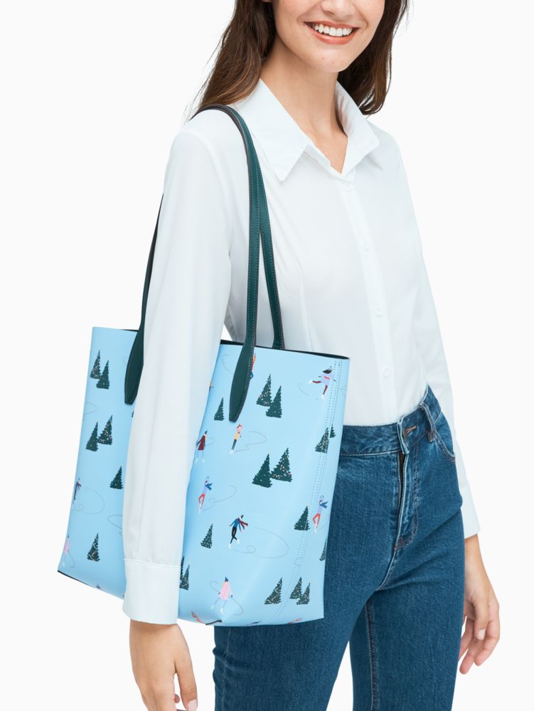 High quality Kate Spade Arch Skaters Reversible Tote