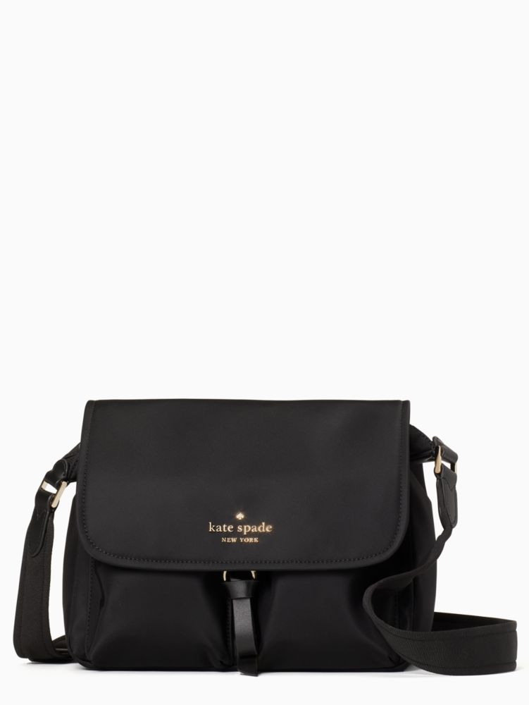 Leila flap 2024 messenger nylon crossbody