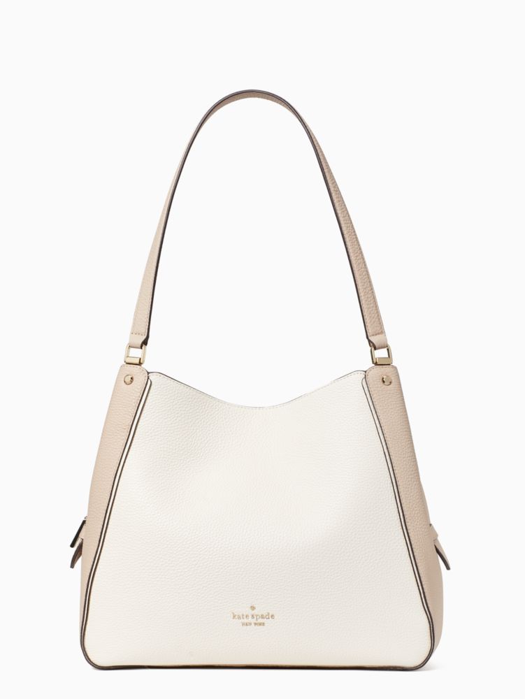 Kate Spade New York Light Sand Leila Medium Triple Compartment Satchel, Best Price and Reviews