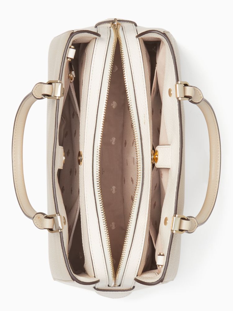  Kate Spade Leila Medium Triple Compartment Satchel Women's  Leather Handbag : Clothing, Shoes & Jewelry