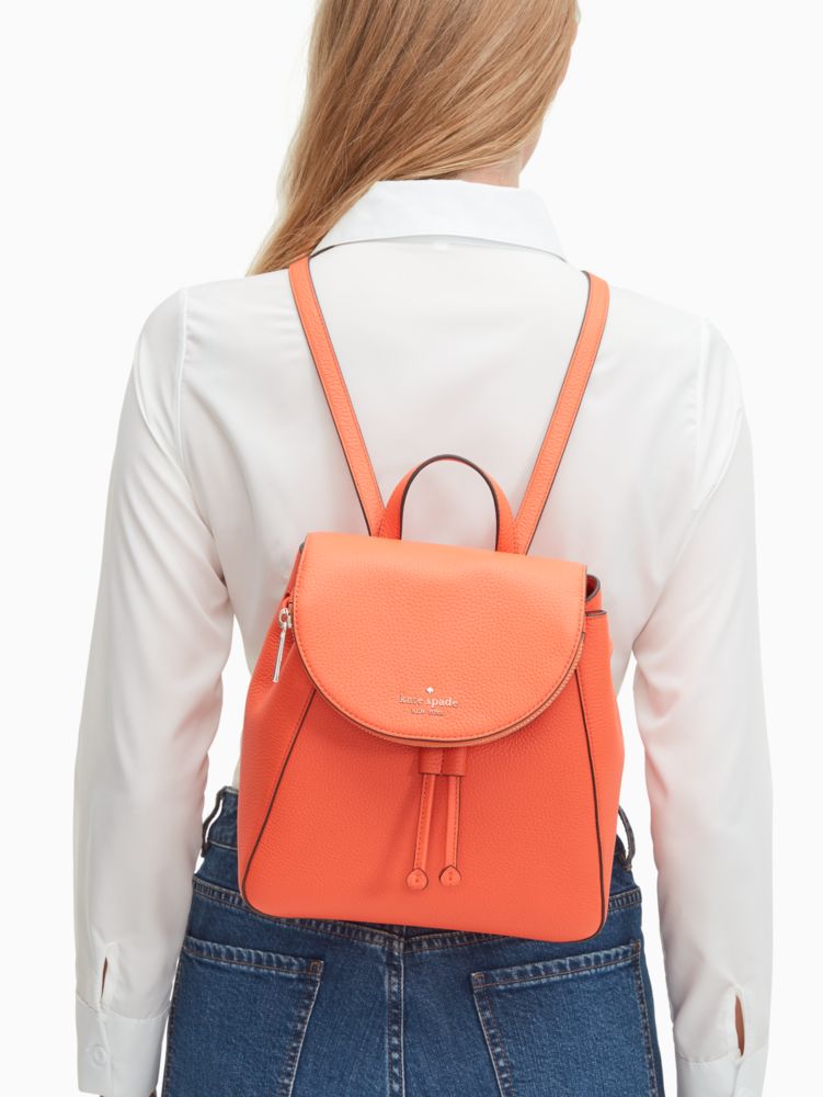 Leila Medium Flap Backpack | Kate Spade IT display picture 3