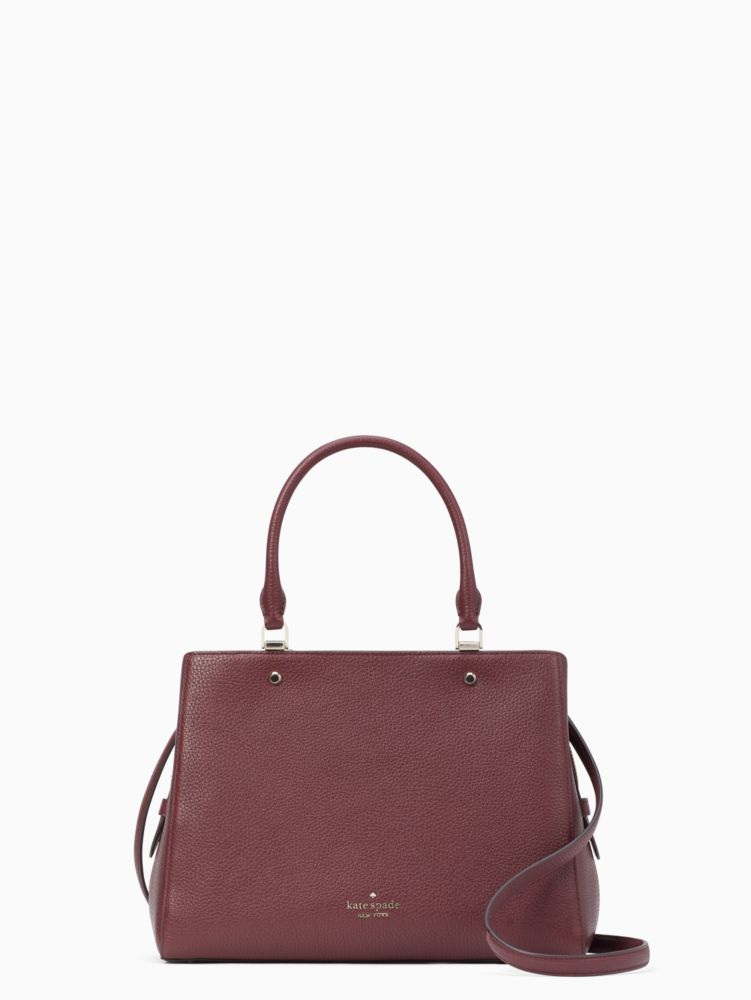 Leila Medium Triple Compartment Satchel