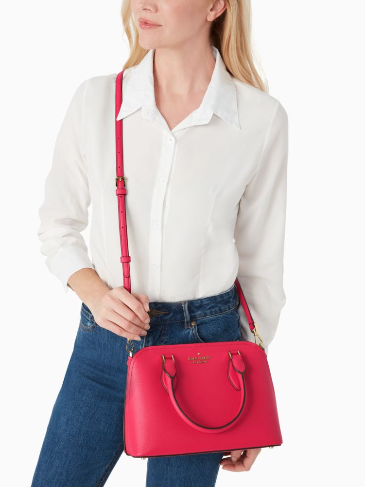 Kate Spade,darcy small satchel,satchels,Bikini Pink