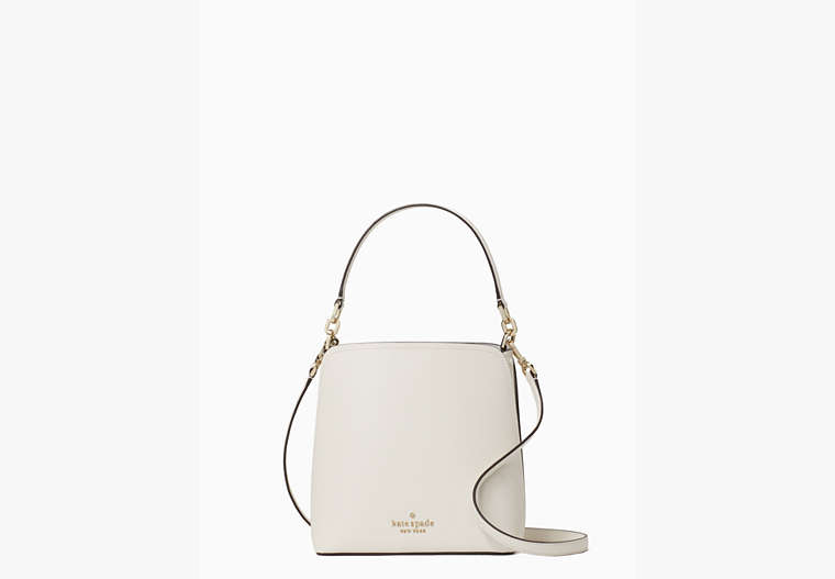 Kate Spade,darcy small bucket bag,shoulder bags,Parchment