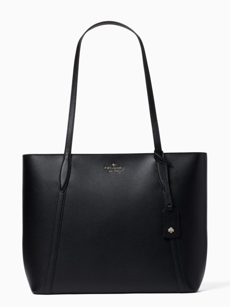 Black Leather Tote