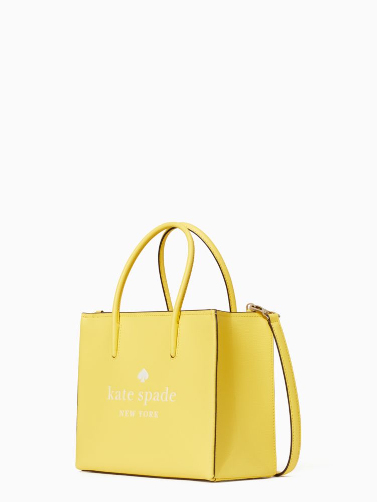 Kate Spade,トリスタ レザー ショッパー,バッグ,イエローセサミ