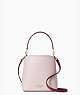 Kate Spade,darcy small bucket bag,shoulder bags,Rose Smoke Multi