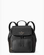 Kate Spade,darcy flap backpack,backpacks & travel bags,Black