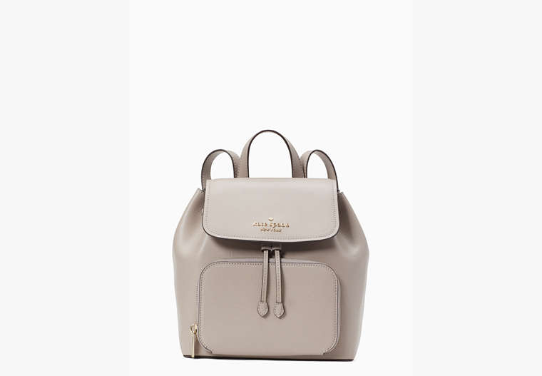 Kate Spade,darcy flap backpack,backpacks & travel bags,Warm Taupe image number 0
