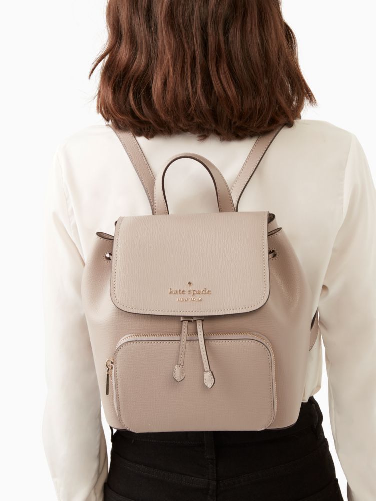 Kate Spade,darcy flap backpack,backpacks & travel bags,Warm Taupe