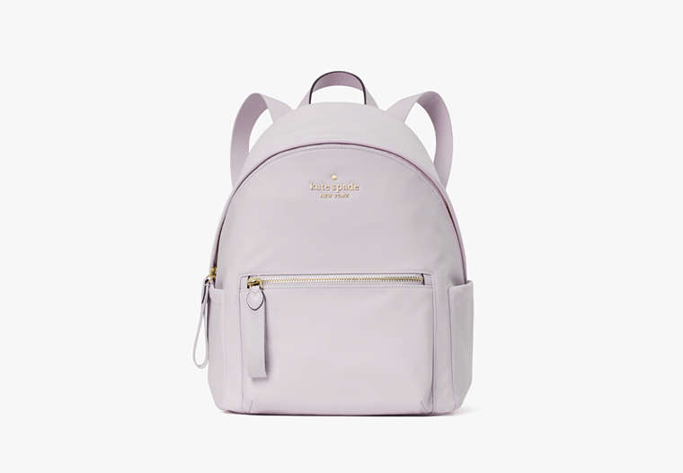 Kate Spade,chelsea nylon medium backpack,backpacks & travel bags,Lilac Moonlight image number 0