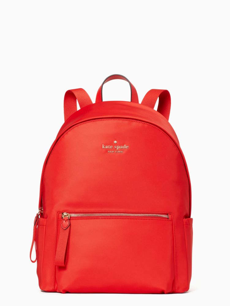 Kate Spade,chelsea nylon large backpack,backpacks & travel bags,Currant Jam