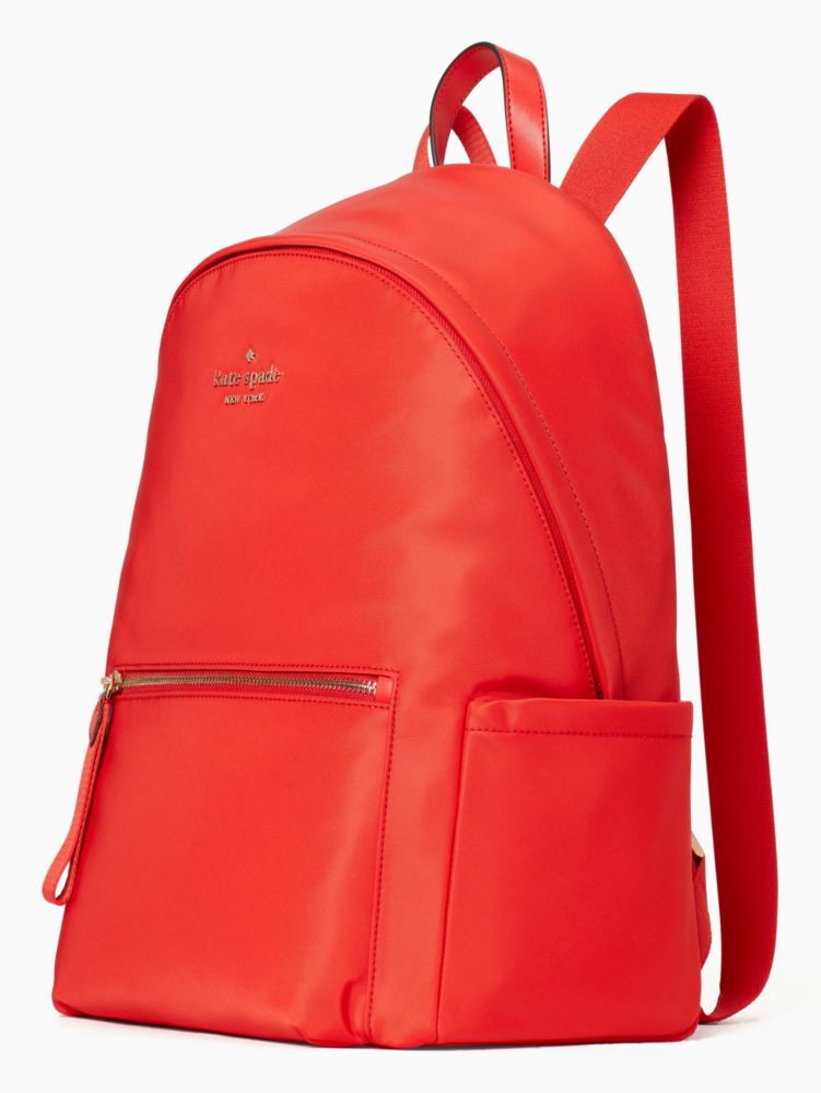 Kate Spade,chelsea nylon large backpack,backpacks & travel bags,Currant Jam